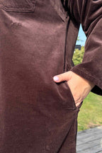 Cordy Dress Women Coffee Bean Freequent