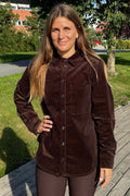 Cordy Manchester Skjorta Dam Coffee Bean Freequent