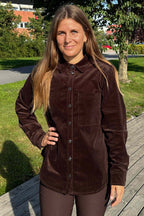 Cordy Manchester Skjorta Dam Coffee Bean Freequent