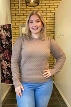 Dodo Pullover Dam Silver Mink Freequent