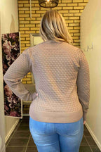 Dodo Pullover Dam Silver Mink Freequent