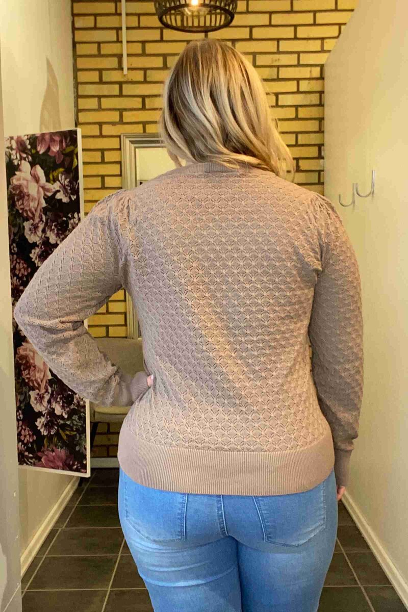 Dodo Pullover Dam Silver Mink Freequent