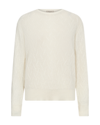 Dodo Pullover Lines Dam Offwhite Freequent