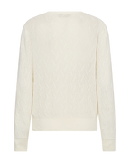 Dodo Pullover Lines Dam Offwhite Freequent
