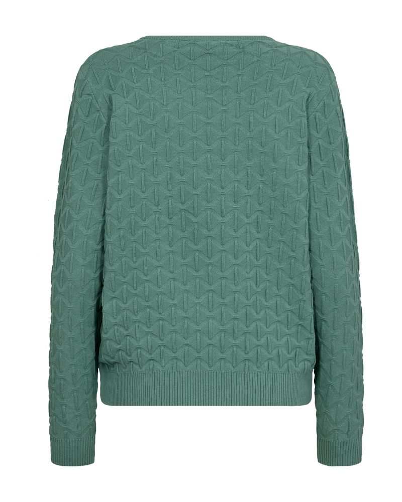 Dodo Pullover Rundhalsad Dam Malachite Green Freequent