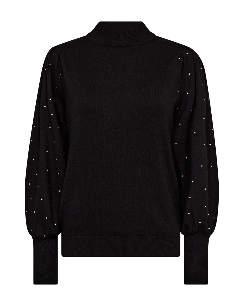 Dotka Pullover Ladies Black Freequent
