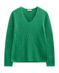Ellis V-Neck Sweater Women Bright Green Freequent