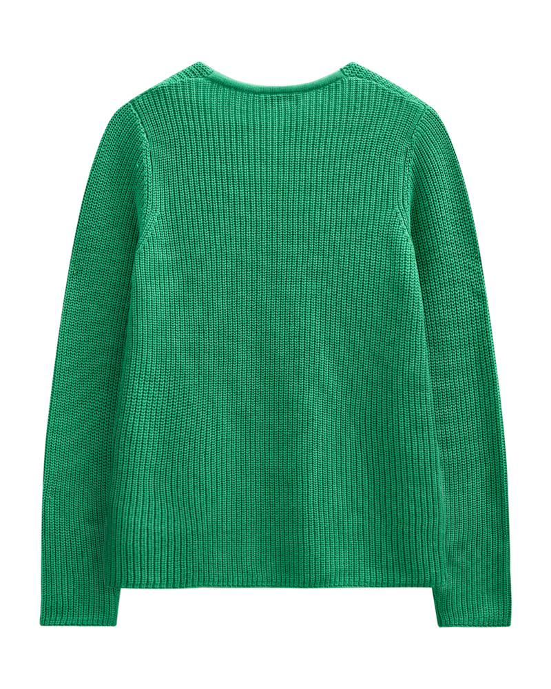 Ellis V-Neck Sweater Women Bright Green Freequent