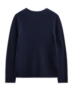 Ellis V-neck Sweater Women Navy Blazer Freequent