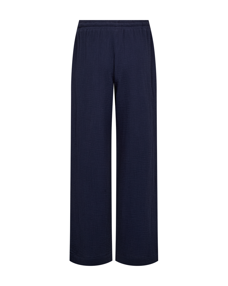 Esmingo Trousers Ladies Navy Blazer Freequent