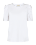 Fenja T-shirt Puff Dam Brilliant White Freequent