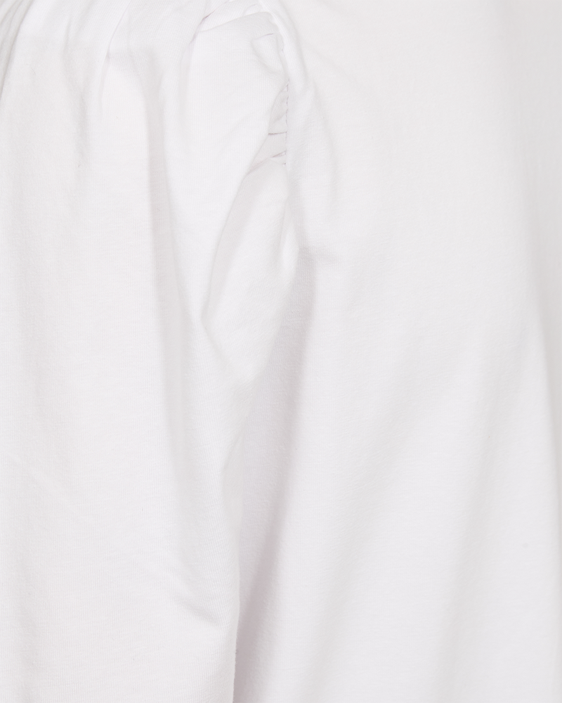 Fenja T-shirt Puff Dam Brilliant White Freequent