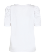 Fenja T-shirt Puff Dam Brilliant White Freequent