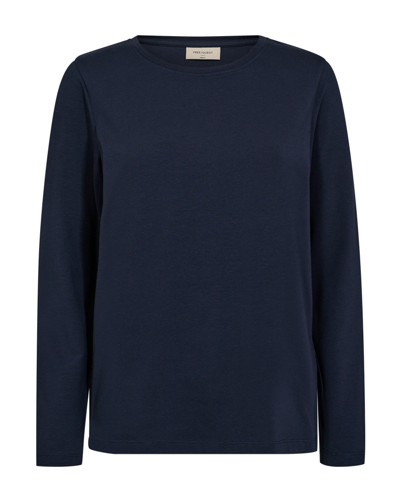Fenja Tee Långärm Dam Navy Blazer Freequent