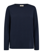 Fenja Tee Långärm Dam Navy Blazer Freequent