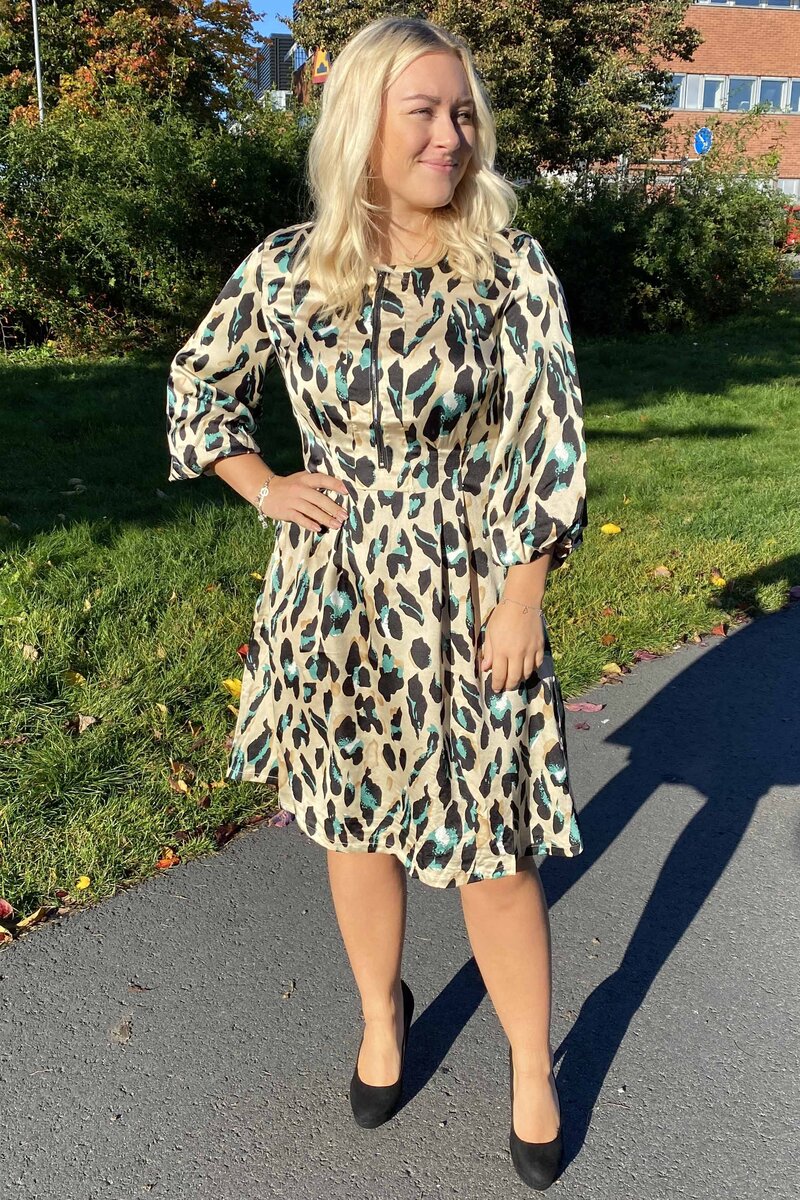 Finey Dress Fir W Black Ladies Freequent