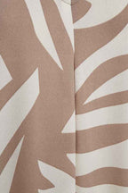Floi Dress Women Simply Taupe W Offwhite Freequent