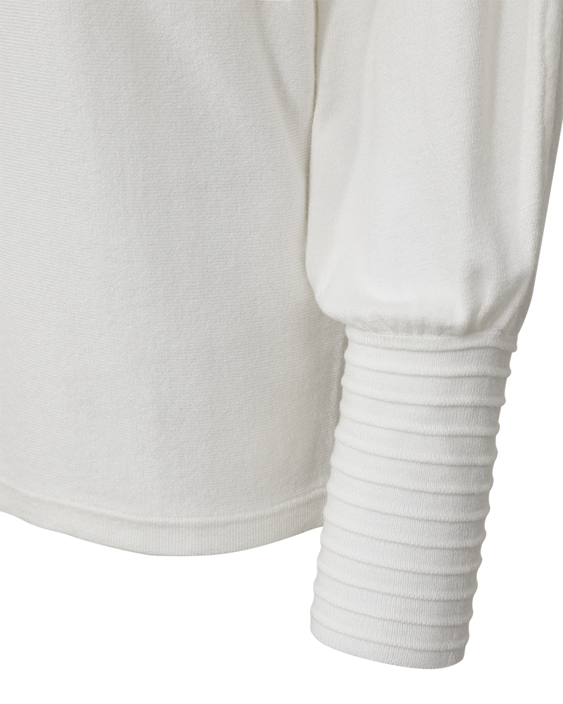 Flow Pullover Women Offwhite Freequent