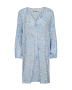 Grace Klänning Dam Star Off White W Chambray Blue Freequent