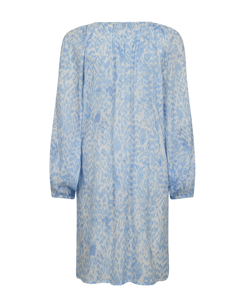 Grace Klänning Dam Star Off White W Chambray Blue Freequent