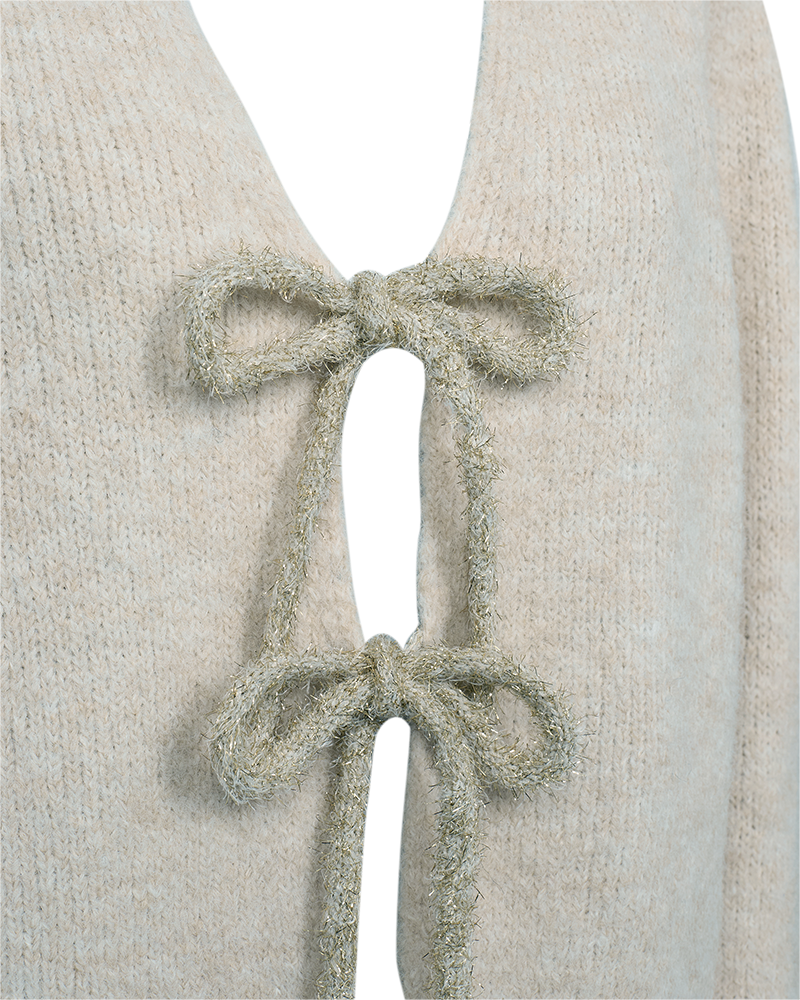 Grslulu Cardigan Dam Moonbeam Melange Freequent
