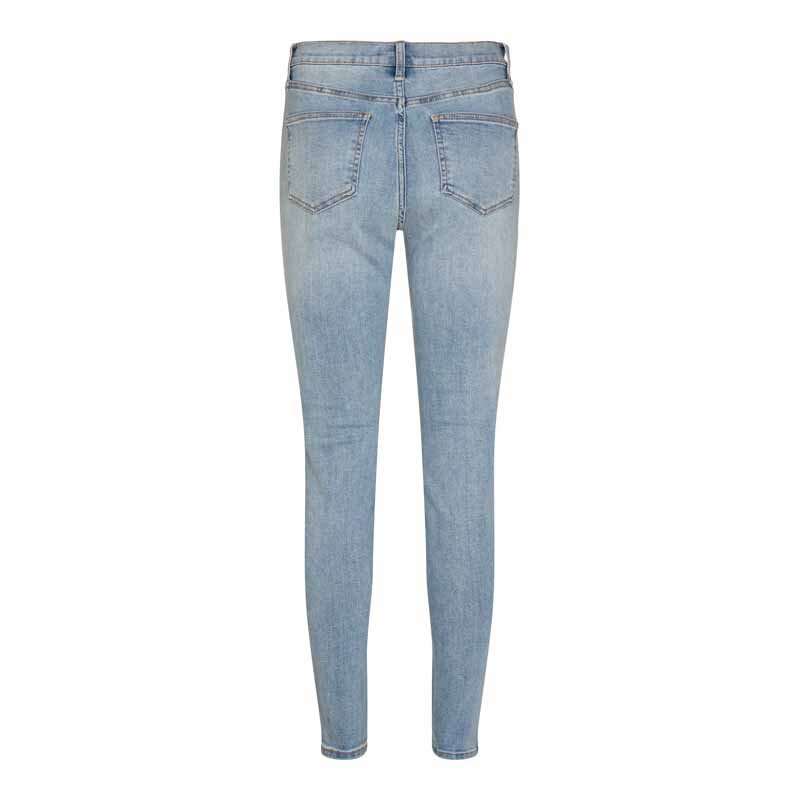 Harlow Stretchjeans Dam Light Blue - Freequent