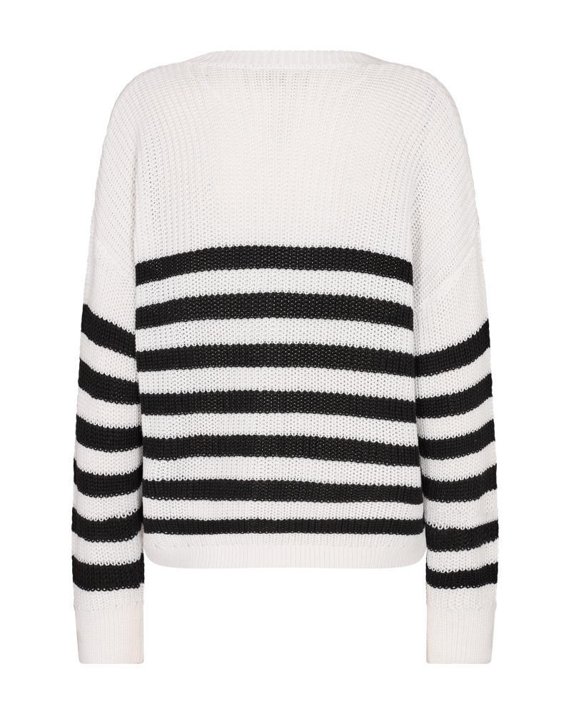 Iben Cardigan Ladies Brilliant with Black Freequent