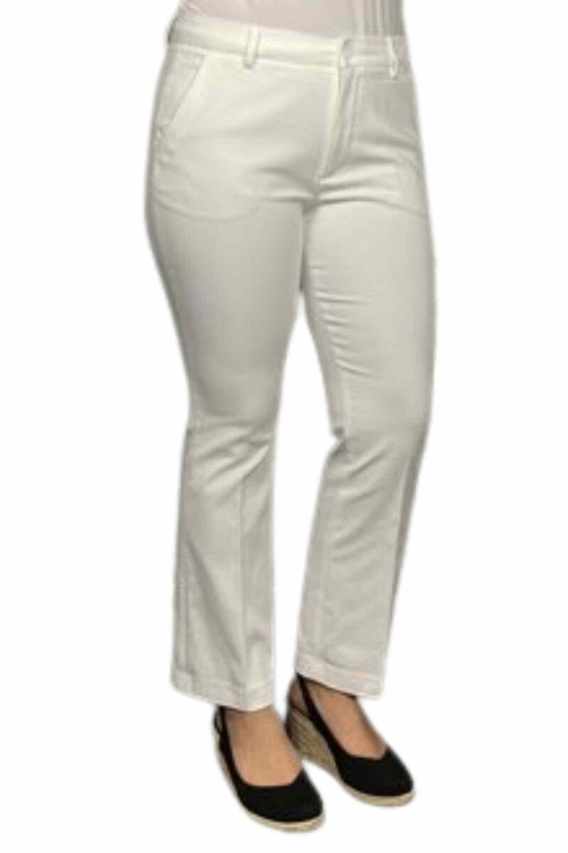 Isadora Ankel Bootcut Dam Star Off-White  Freequent