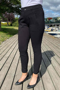 Jenny Stretch Trousers Women Black - Freequent