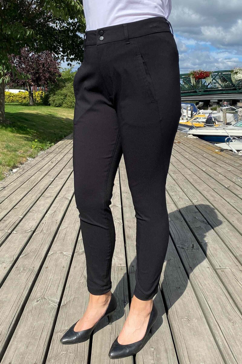 Jenny Stretchbyxa Dam Black - Freequent
