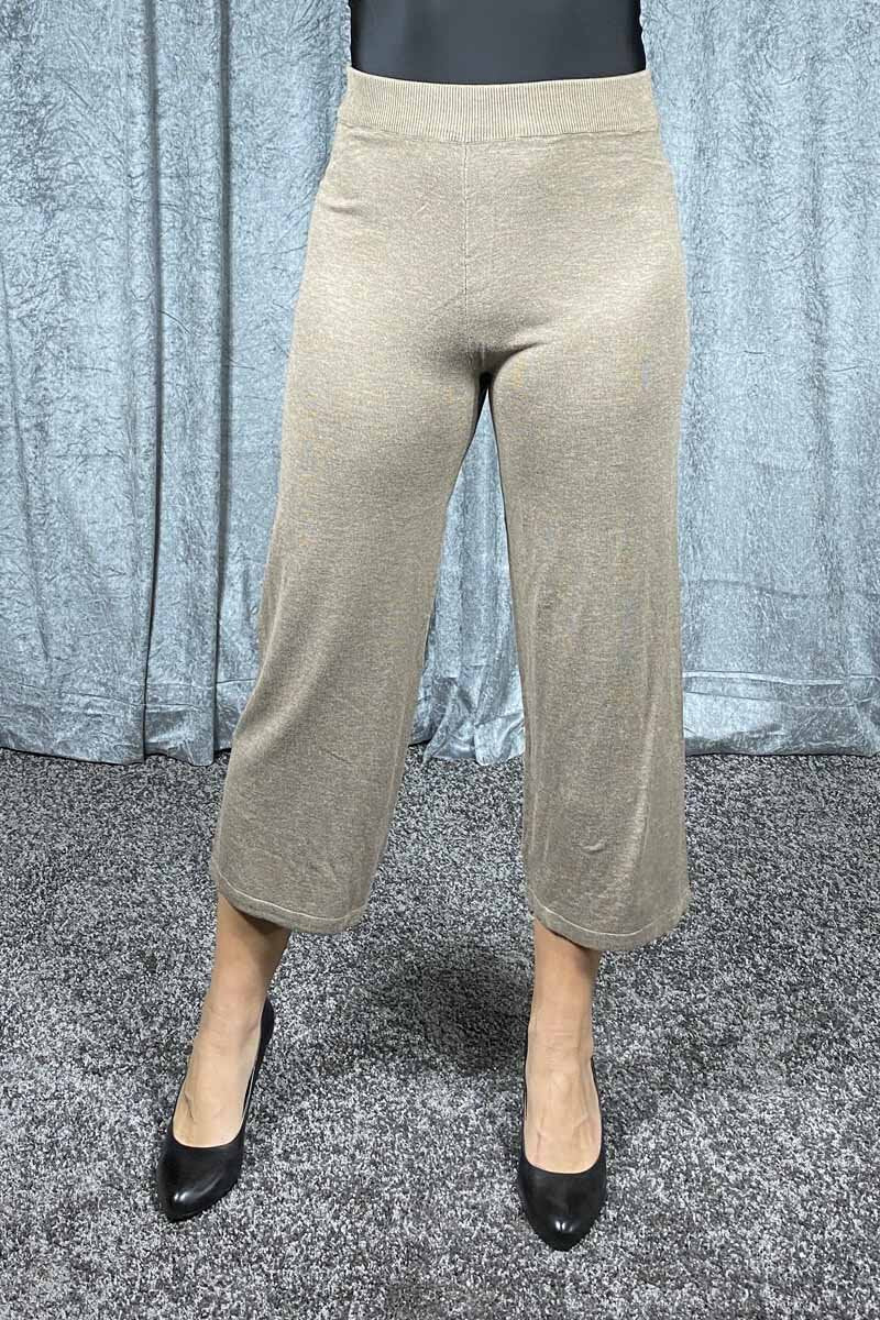 Joanne Pant Dam Beige Melange - Freequent