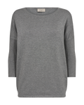 Jone PU Sweater Women Medium Grey Melange Freequent
