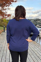 Jone PU Tröja Dam Patriot Blue Freequent