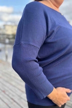 Jone PU Tröja Dam Patriot Blue Freequent