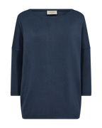 Jone PU Tröja Dam Vintage Indigo Freequent