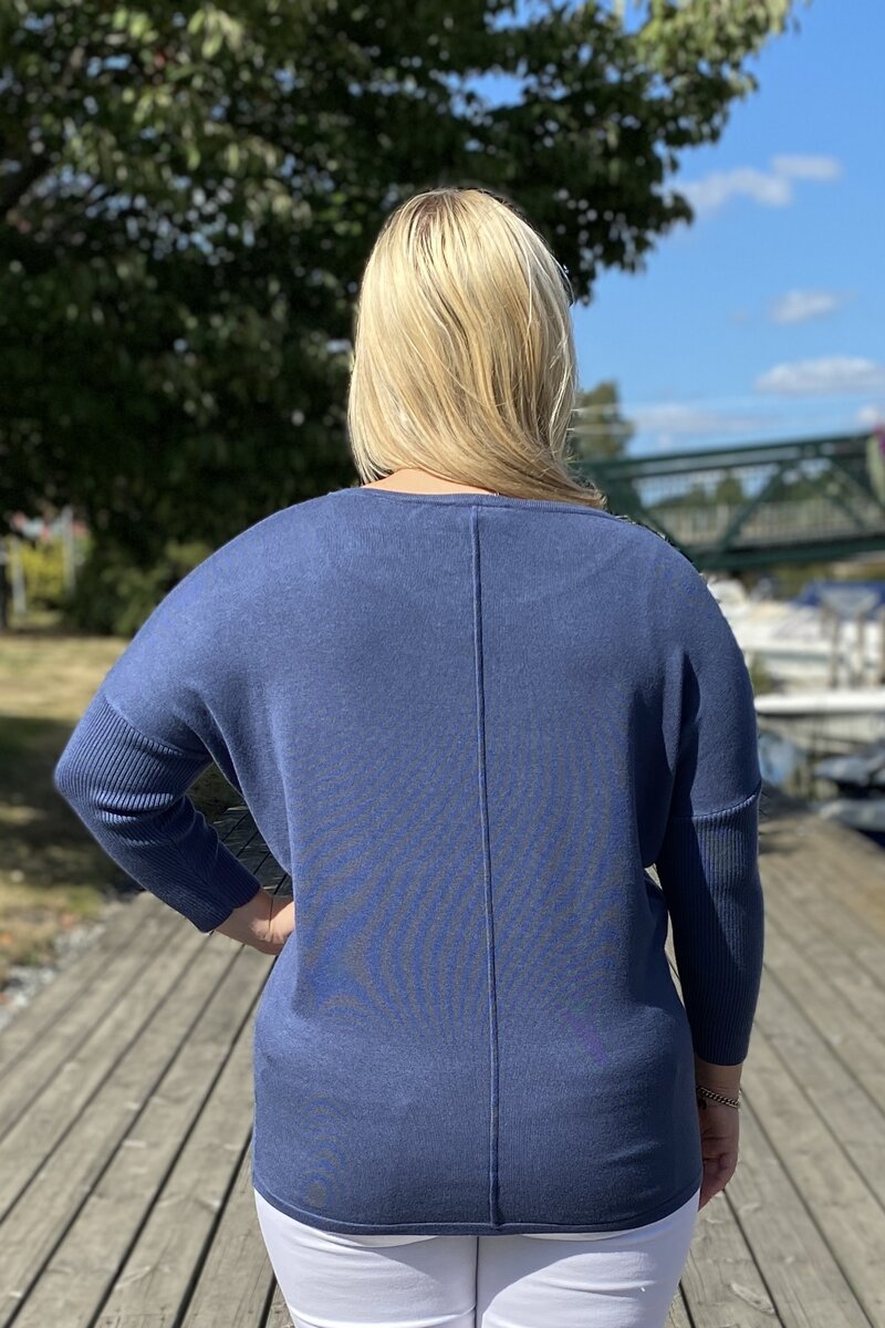 Jone PU Pullover Women Vintage Indigo Freequent