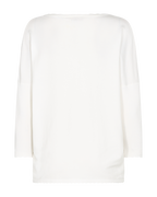 Jone Scallop V-Ringad Tröja Dam Off White Freequent