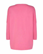 Jone V-Neck Sweater Women Aurora Pink - Freequent