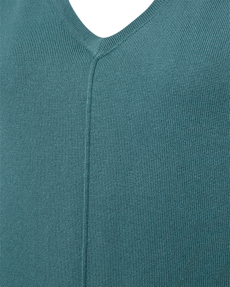 Jone V-Neck Sweater Women Brittany Blue Freequent