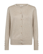 Katie Cardigan Dam Moonbeam Melange Freequent