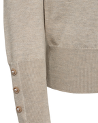 Katie Cardigan Dam Moonbeam Melange Freequent