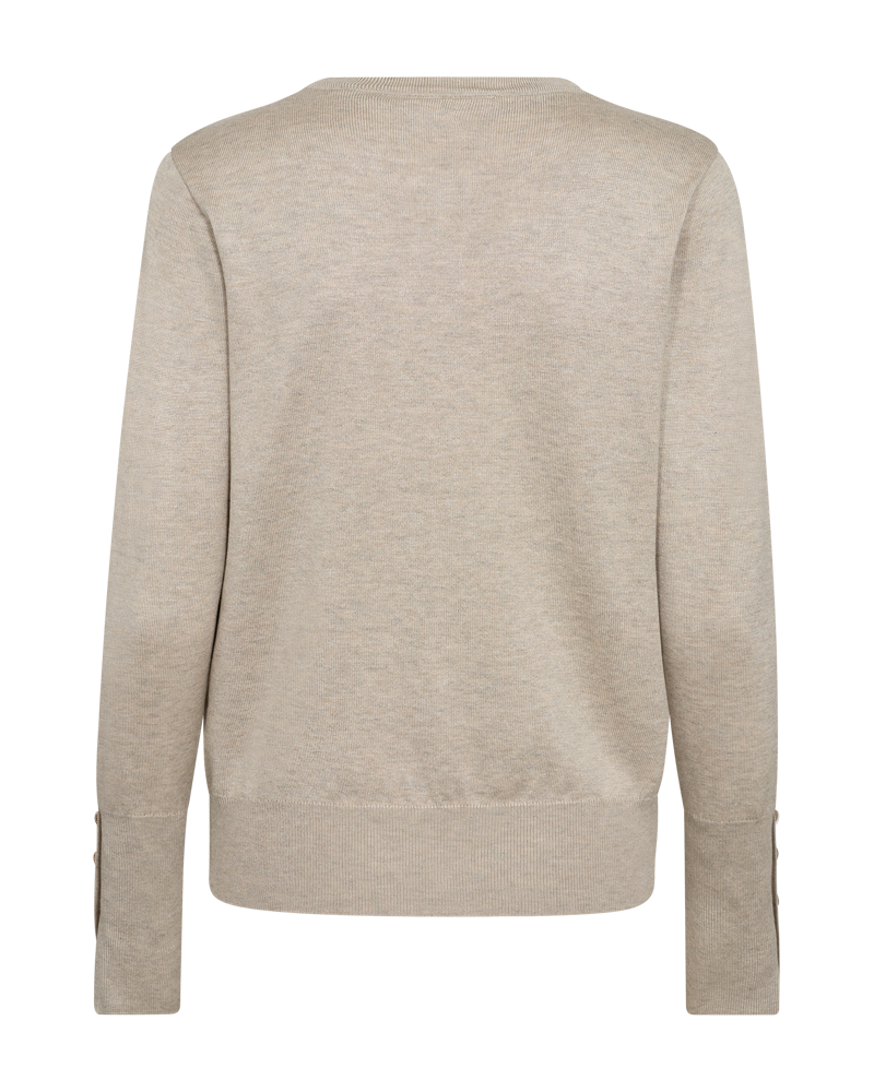 Katie Cardigan Dam Moonbeam Melange Freequent