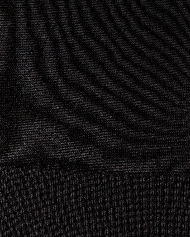 Katie Kortärmad Pullover Dam Black Freequent