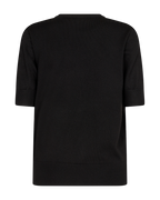 Katie Kortärmad Pullover Dam Black Freequent