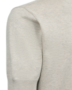 Katie Kortärmad Pullover Dam Moonbeam Melange Freequent