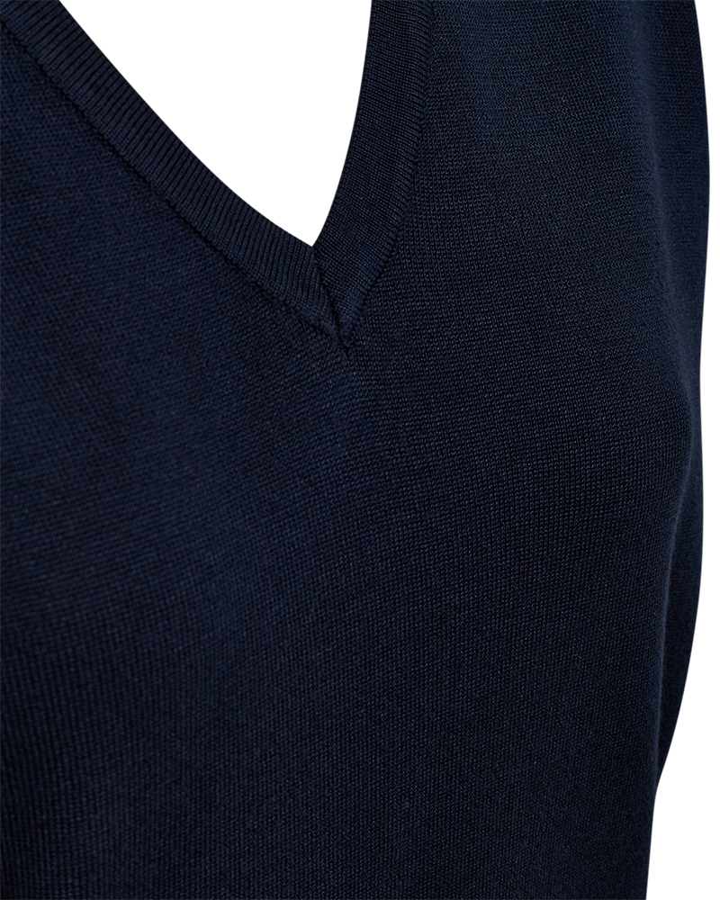 Katie Kortärmad Pullover Dam Navy Blazer Freequent