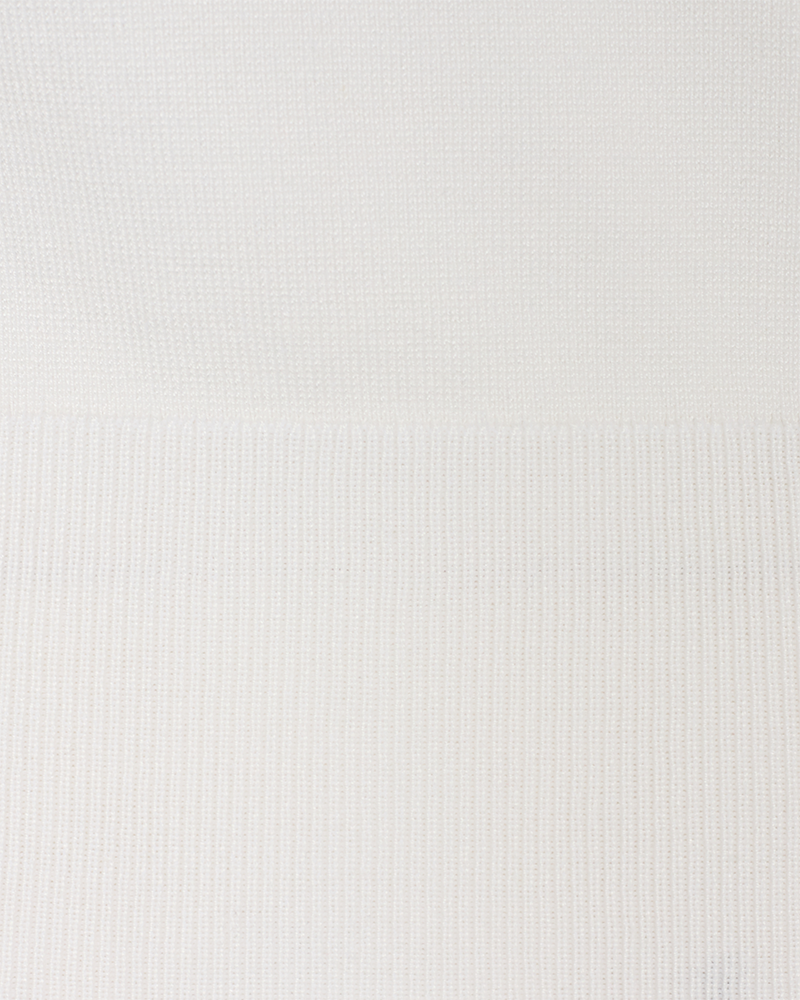 Katie Kortärmad Pullover Dam Off White Freequent