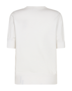Katie Kortärmad Pullover Dam Off White Freequent