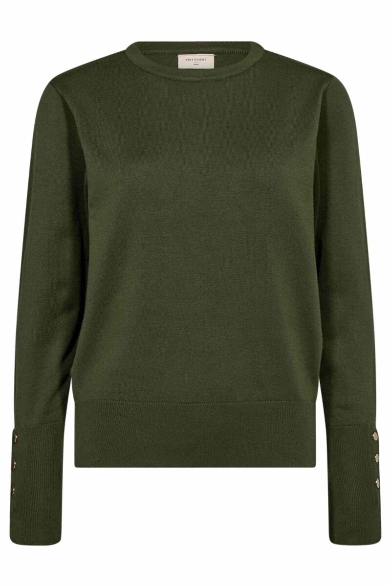 Katie Pullover Dam Kombu Green Freequent