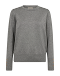 Katie Pullover Dam Medium Grey Mlg Freequent